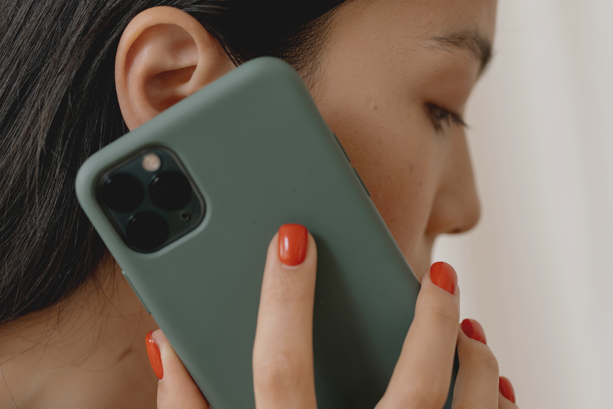 Woman Talking on the Phone